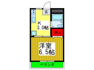 グラツィオ－ソ石切の物件間取画像